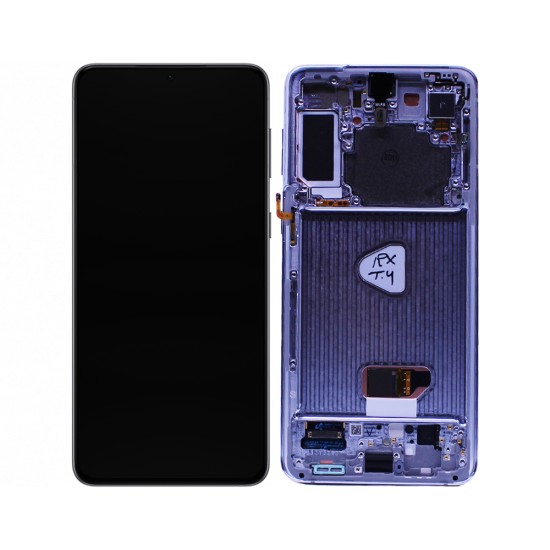 Touch+Display with Frame and Camera Samsung Galaxy S21 Plus 5G/G996 6.7" Service Pack Phantom Silver Touch+Display with Frame and Camera Samsung Galaxy S21 Plus 5G/G996 6.7" Service Pack Phantom Silver